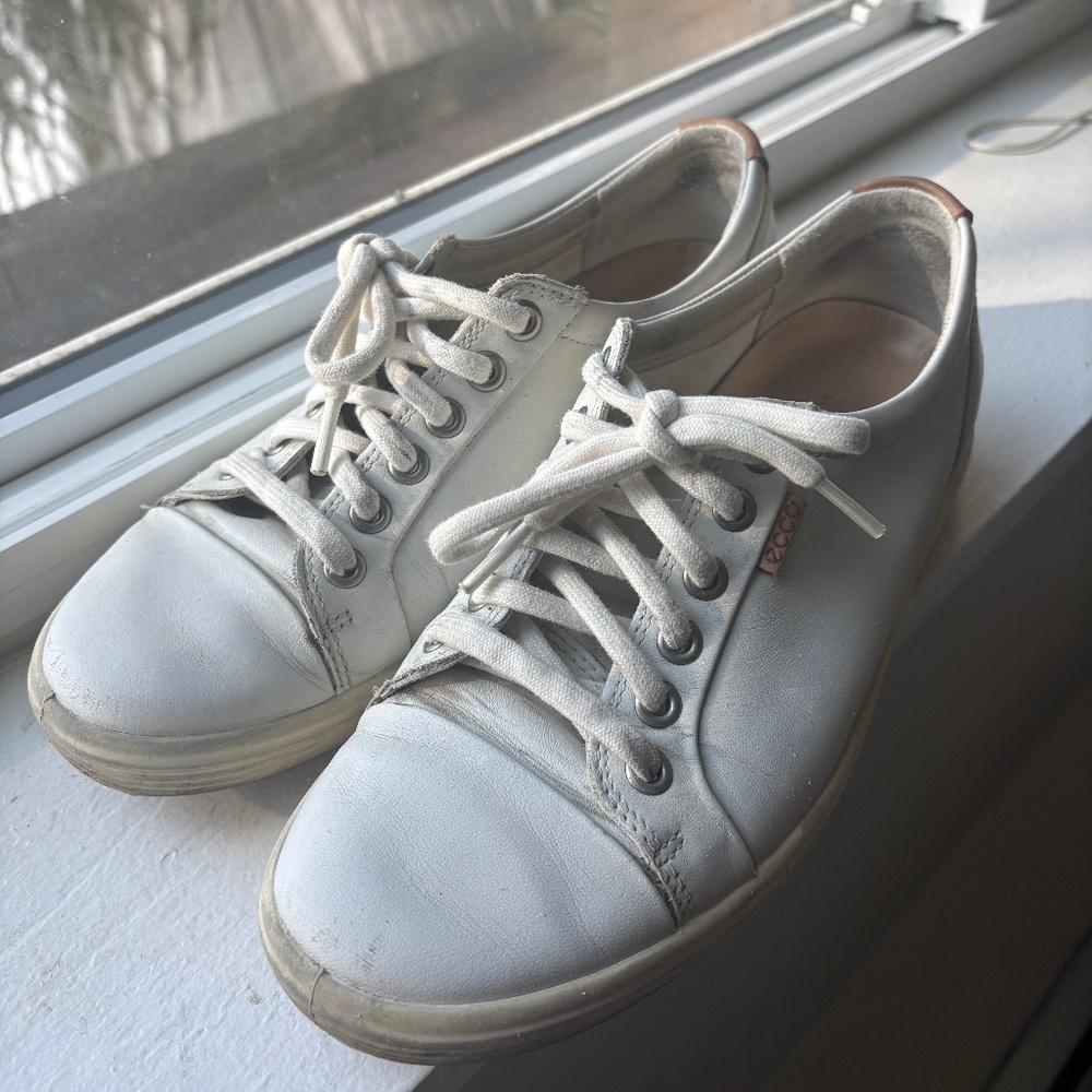 Ecco leather sneakers